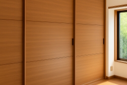 間仕切り戸で新しい空間にリフォームの事例写真