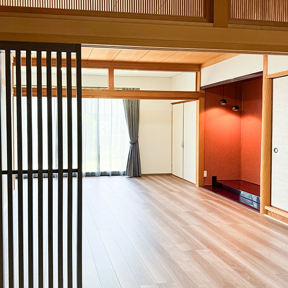 モダン和室の施工事例写真