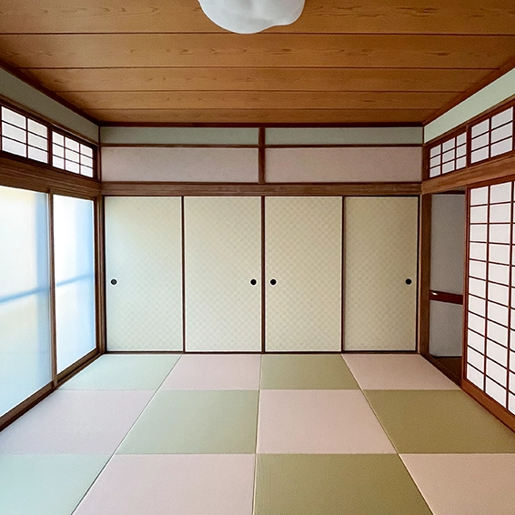 和室の畳の施工事例写真